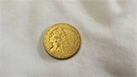 1914 2-1/2 dollar gold/Indian