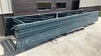 Pallet racking uprights - 42 in x 16 ft