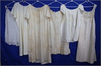 (6) Vintage Plus-Size Nightgowns
