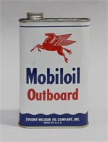 MOBILOIL OUTBOARD OIL CAN
