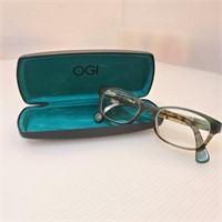 Vintage OGI EyewearPeace Glasses and Case