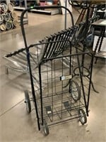 Portable Four Wheel Shopping Cart
