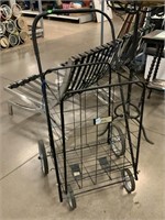 Portable Four Wheel Shopping Cart