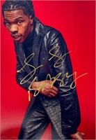 Autograph COA Signed Lil Baby Photo
