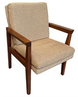 Teak Mid Century Accent Chair