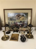 Assorted Amish Décor & Other Home Décor