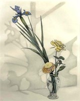 R. Loudermilk, Blue and Yellow Flowers