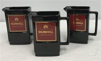 Three Dunhill Carafes
