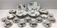 Royal Worcester Fine Porcelain China Set