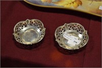 2 sterling dishes