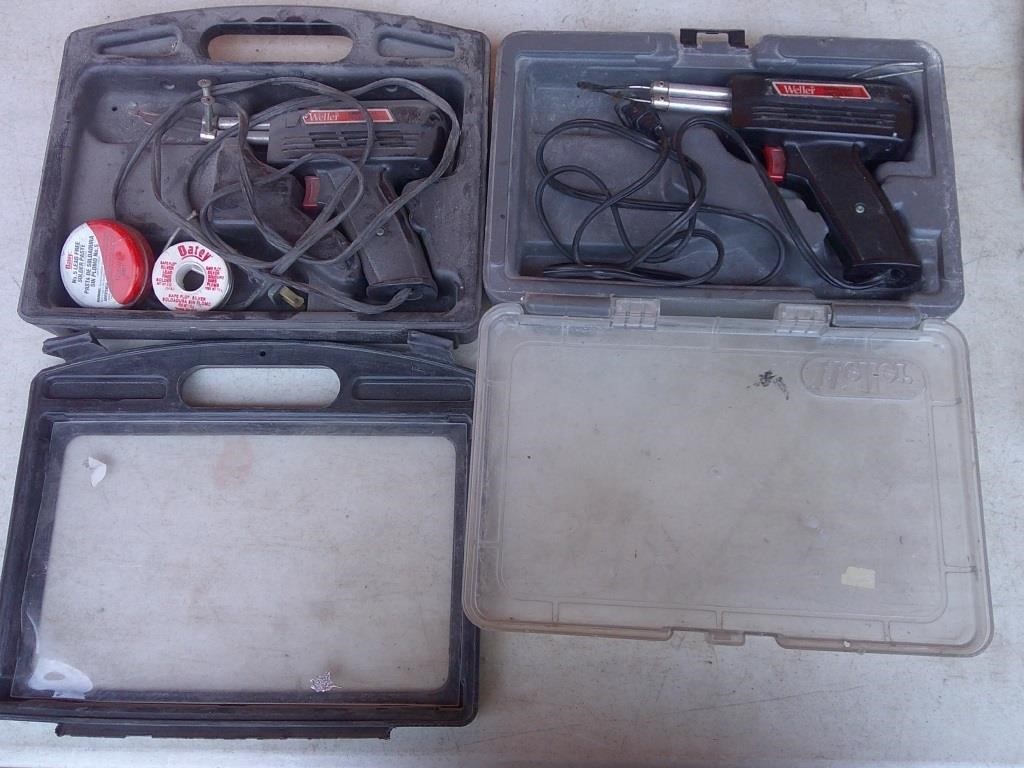 2 soldering guns