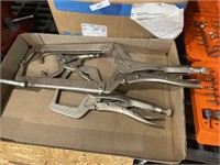 large clamps and vice grips