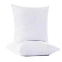DOWNCOOL 100% Cotton Stuffer Throw Pillow Insert