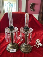 TWO MATCHING LAMPS