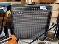 Yamaha 50115B Bass amp/speaker on wheels ...