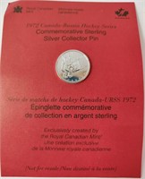 1972 Canada-Russia Commemorative Pin