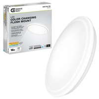 Commercial Electric 16 In. Low Profile Led Flush M