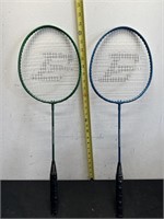 2 east point sport badminton rackets