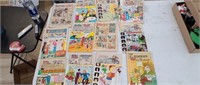 Lot of Archie comics missing/damaged covers