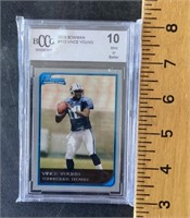 Graded Vince Young 2006 Bowman football card