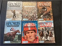 6 1954 Sports Illustrated magazines
