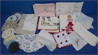 Handkerchiefs, Doilies & More