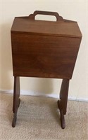 VTG Walnut Sewing Stand