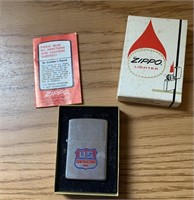 VTG Zippo Lighter in Box US Contractors Inc