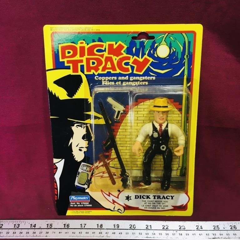 1990 Playmates Dick Tracy Action Figure (Sealed)