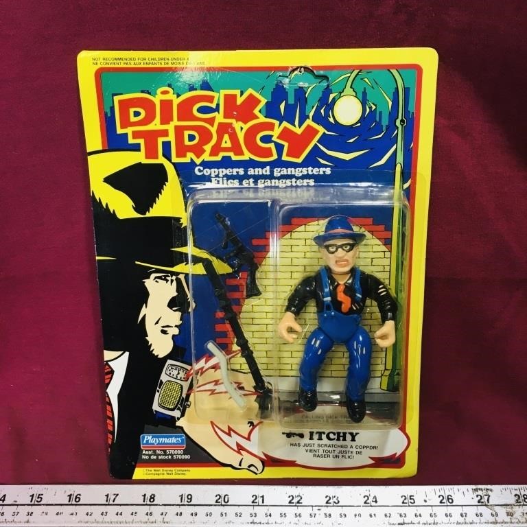 1990 Playmates Itchy Action Figure (Sealed)