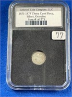 1852 Three-Cent Piece