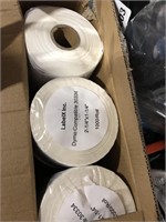 [6Rolls, 1000/Roll] Dymo 30334 Compatible 2-1/4"