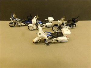 Police Motor Cycles - 1/43 scale