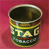 Stag Chewing Tobacco Can (Vintage)