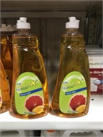 2 BOTTLES POWERX CITRUS ZEST DISH SOAP