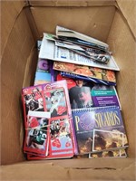 Box of Magazines, Books, and more