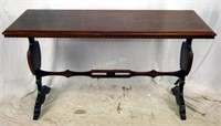Antique Napoleon Sofa Parsons 53" Long Table