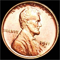1911-D Lincoln Wheat Penny UNCIRCULATED
