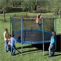 $606 Pure Fun 12ft Trampoline with Enclosure