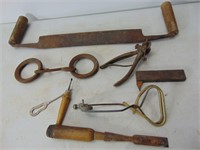 Old Chisel, Clamp, Cutter and More