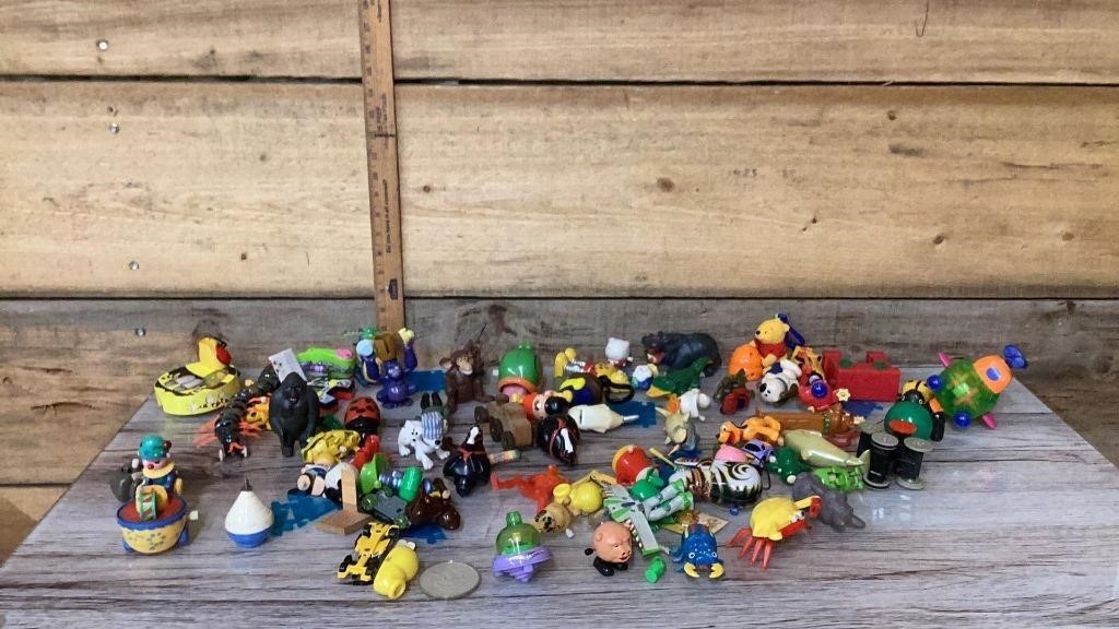 Assortment of older windup toys