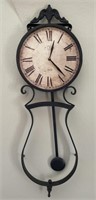 ‘Paris 1900’ Wrought Iron Wall Clock
