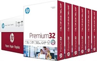 (N) HP Printer Paper 8.5x11 Premium 32 lb 6 Pack C