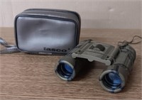 Tasco Camo 8x21 Binoculars With Case