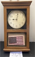 Vtg verichron horologer mantle clock