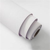 SEALED-Elegant White Wallpaper Roll