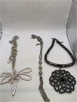 SIGNED NECKLACE LOT OF 3