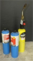 TORCH & PROPANE FUEL CYLINDERS