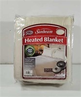 Full sz heated blanket unused