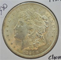 1921 MORGAN DOLLAR CHOICE BU